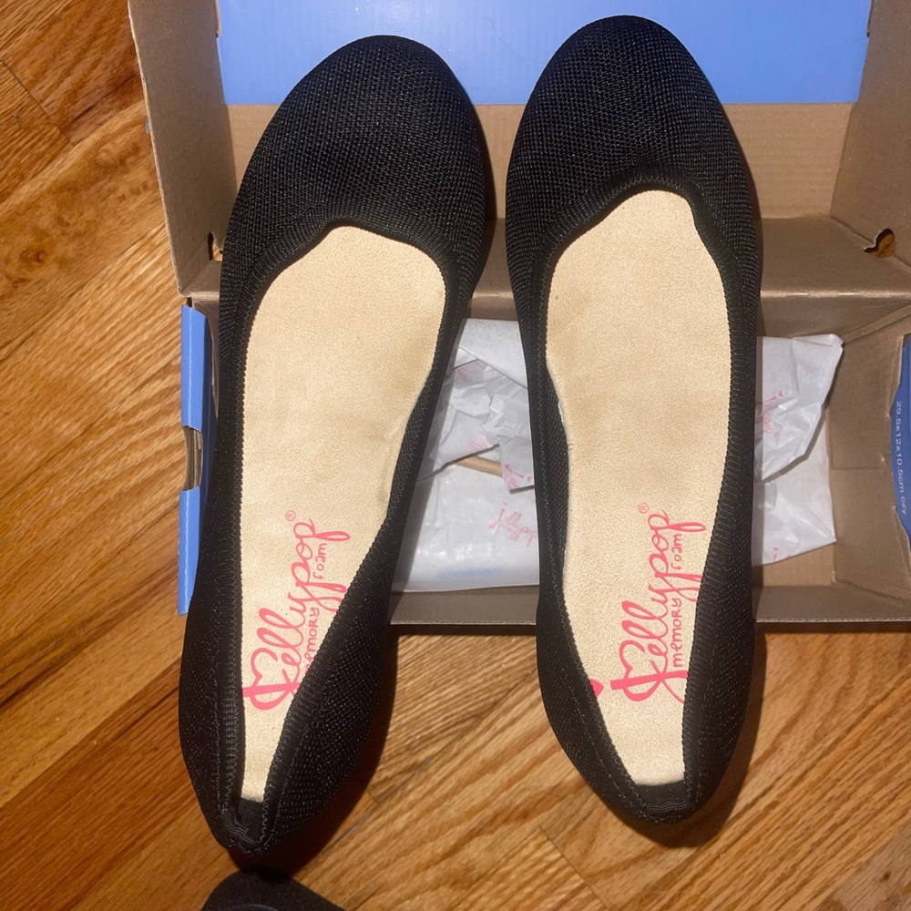 Jellypop Black Women's Flats